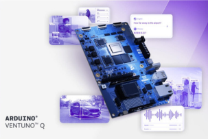 Presentación del ordenador de placa única Arduino Ventuno Q para IA y robots