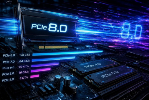 La nueva especificación PCIe 8.0 influirá en el rendimiento de las tarjetas gráficas
