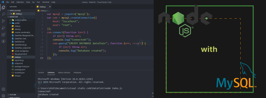 Node.js con MySQL: Creando conexiones de datos rápidas y escalables