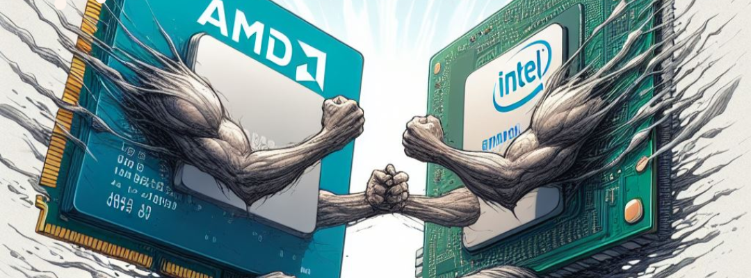 Los ingresos de Intel han disminuido considerablemente debido a AMD