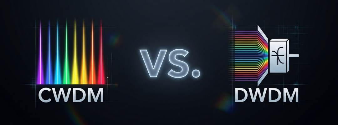 CWDM frente a DWDM: 4 diferencias cruciales que debe conocer