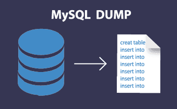 Cómo hacer un volcado de MySQL